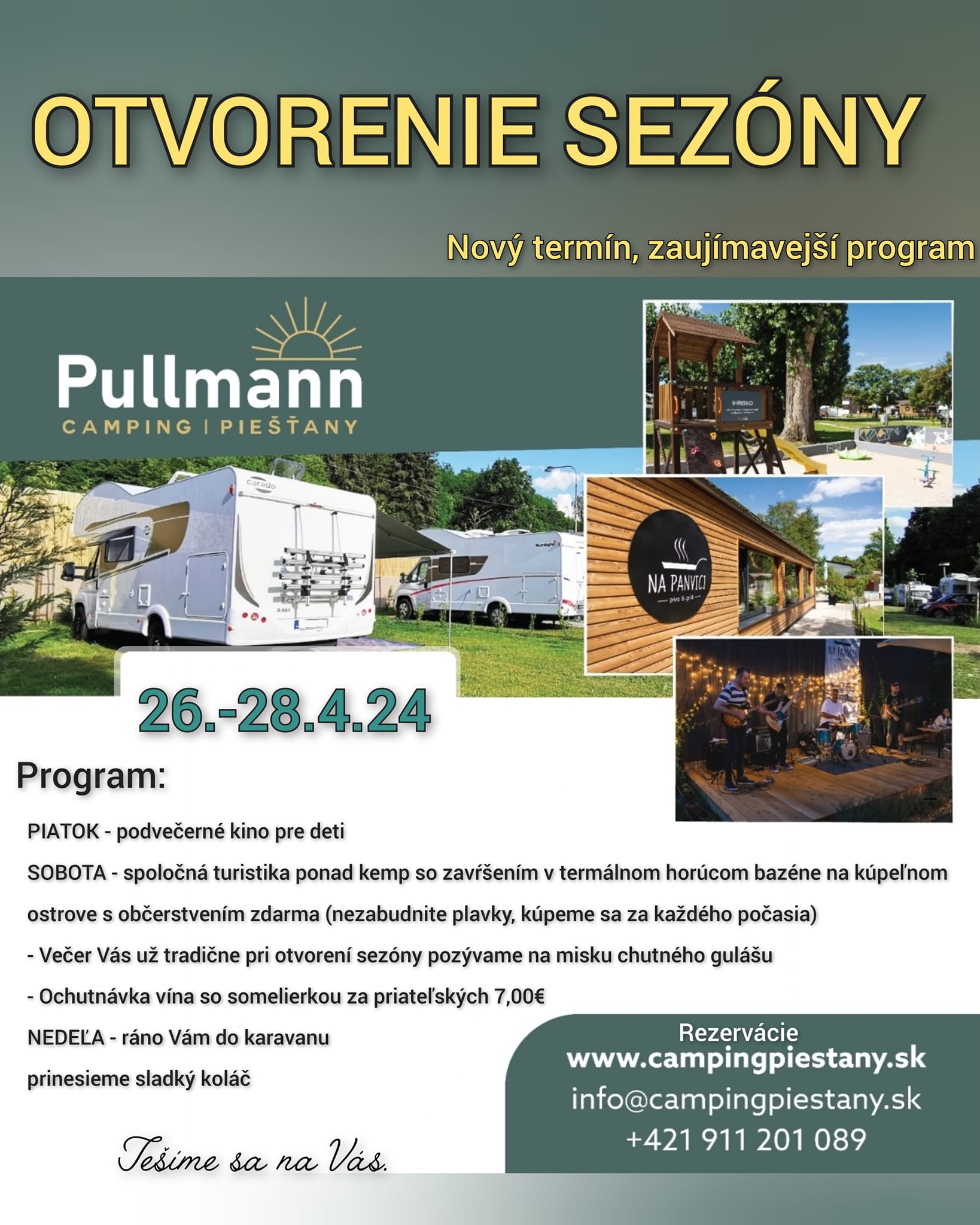 Otvorenie sezóny u Pullmana